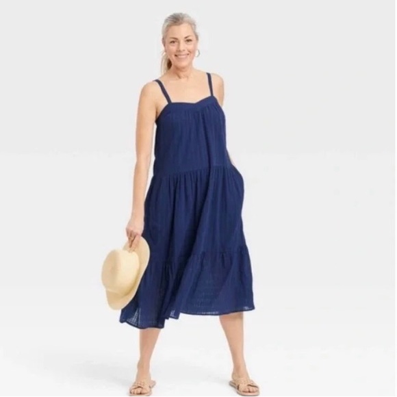 Knox Rose Dresses & Skirts - Womens Xxl sun dress 👗 navy blue
